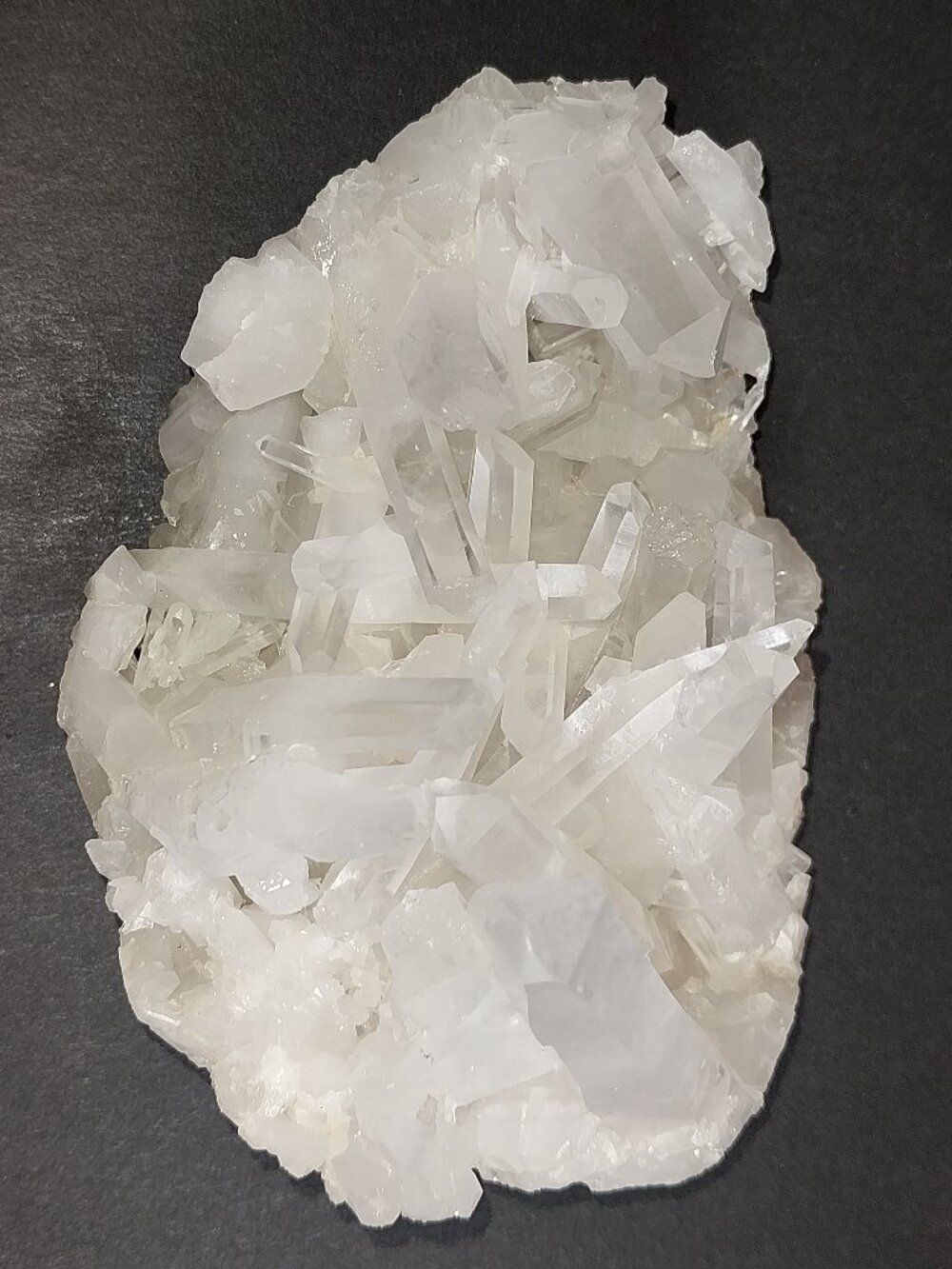 Crystal Quartz White & Clear Cluster